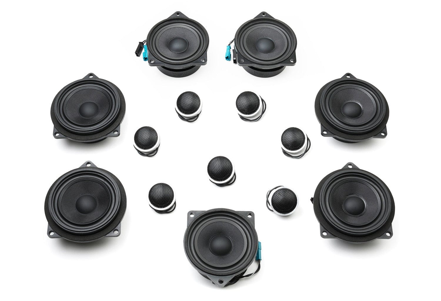 Kies-Motorsports Bavsound LLC Stage One BMW Speaker Upgrade for F25 X3 with Harman Kardon