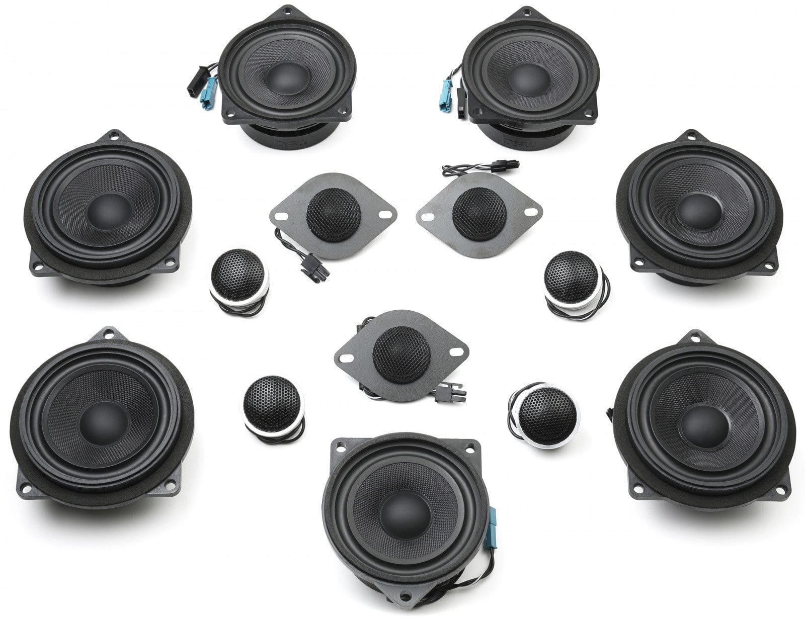 Kies-Motorsports Bavsound LLC Stage One BMW Speaker Upgrade for F30/F80 with Harman Kardon