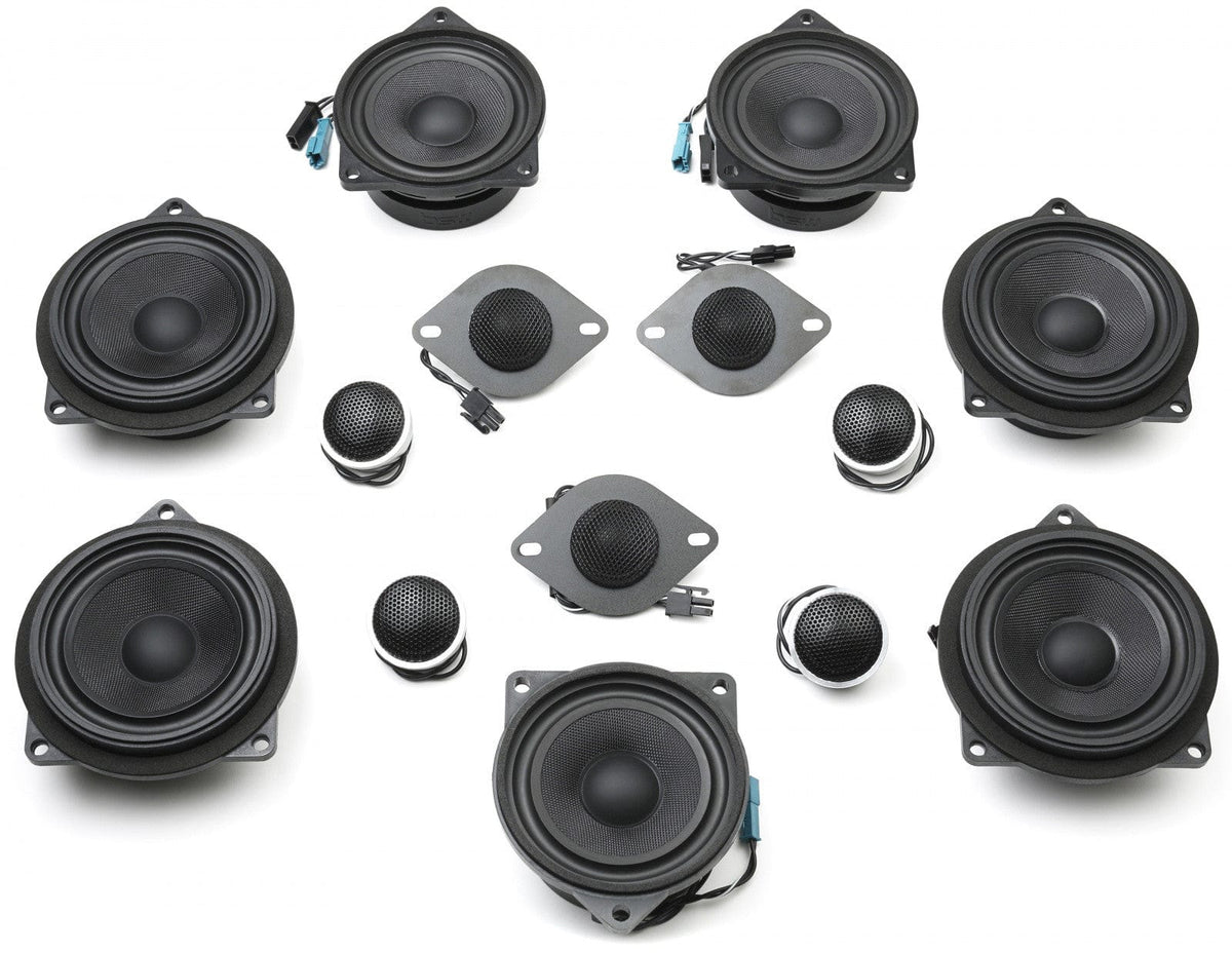 Kies-Motorsports Bavsound LLC Stage One BMW Speaker Upgrade for F30/F80 with Harman Kardon