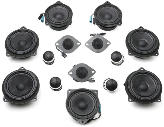 Kies-Motorsports Bavsound LLC Stage One BMW Speaker Upgrade for F30/F80 with Harman Kardon