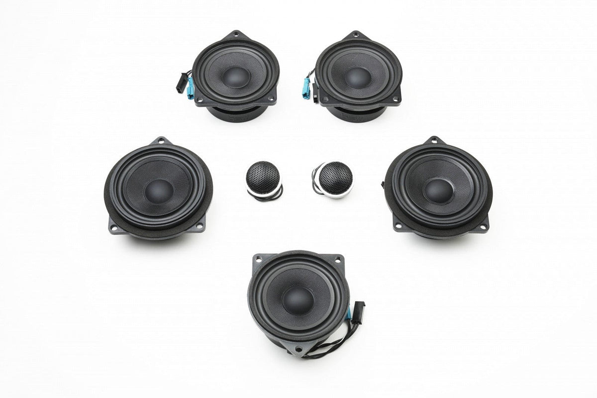 Kies-Motorsports Bavsound LLC Stage One BMW Speaker Upgrade for F32/F36/F82 with Standard Hi-Fi