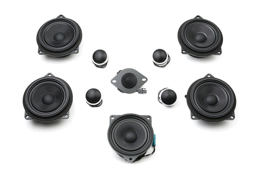 Kies-Motorsports Bavsound LLC Stage One BMW Speaker Upgrade for F33/F83 Convertible with Harman Kardon