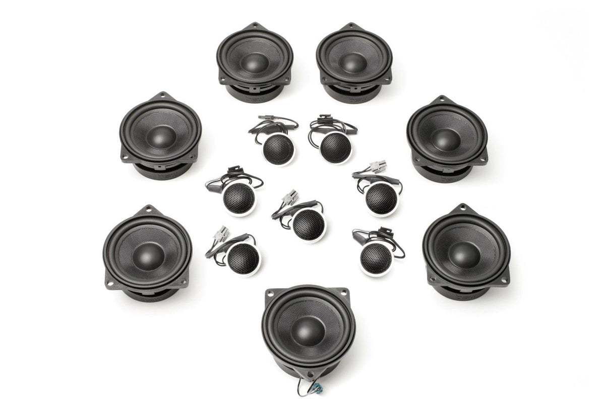 Kies-Motorsports Bavsound LLC Stage One BMW Speaker Upgrade for F44 Gran Coupe with Harman Kardon