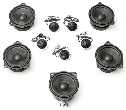 Kies-Motorsports Bavsound LLC Stage One BMW Speaker Upgrade for G23/G83 Convertible with Harman Kardon