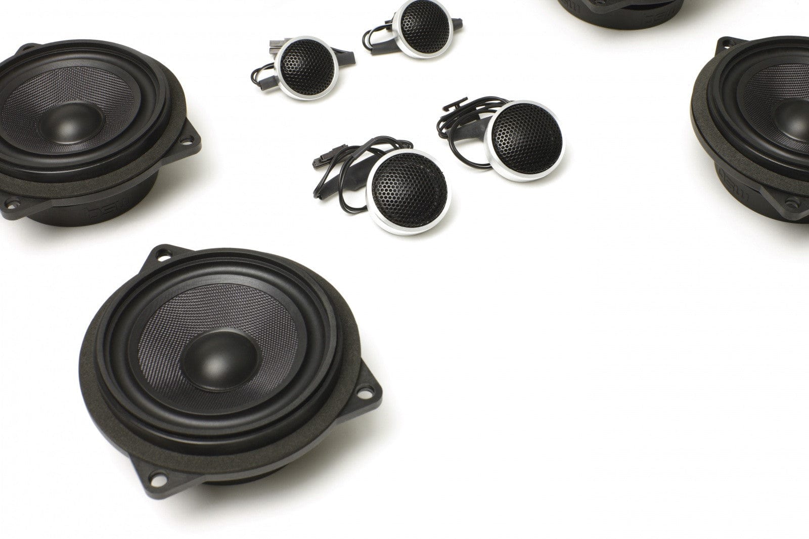 Kies-Motorsports Bavsound Stage One BMW Speaker Upgrade for 2007-2010 E92 Coupe with Standard Hi-Fi