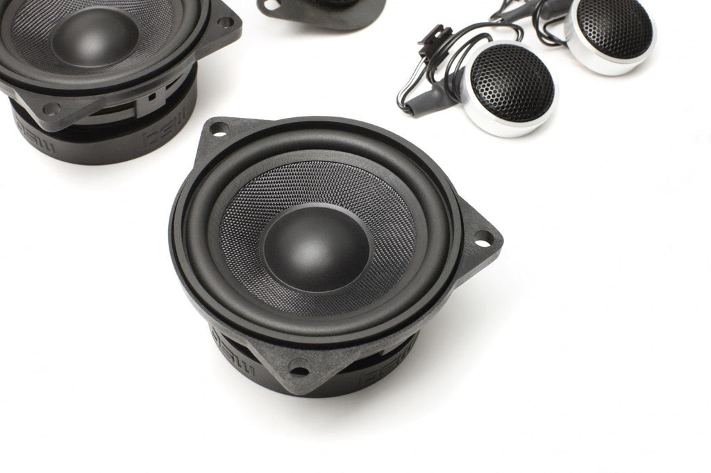 Kies-Motorsports Bavsound Stage One BMW Speaker Upgrade for E60/E61 Sedan/Wagon with Standard Hi-Fi