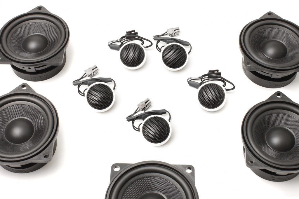 Kies-Motorsports Bavsound Stage One BMW Speaker Upgrade for E70/E71 X5/X6 with Standard Hi-Fi