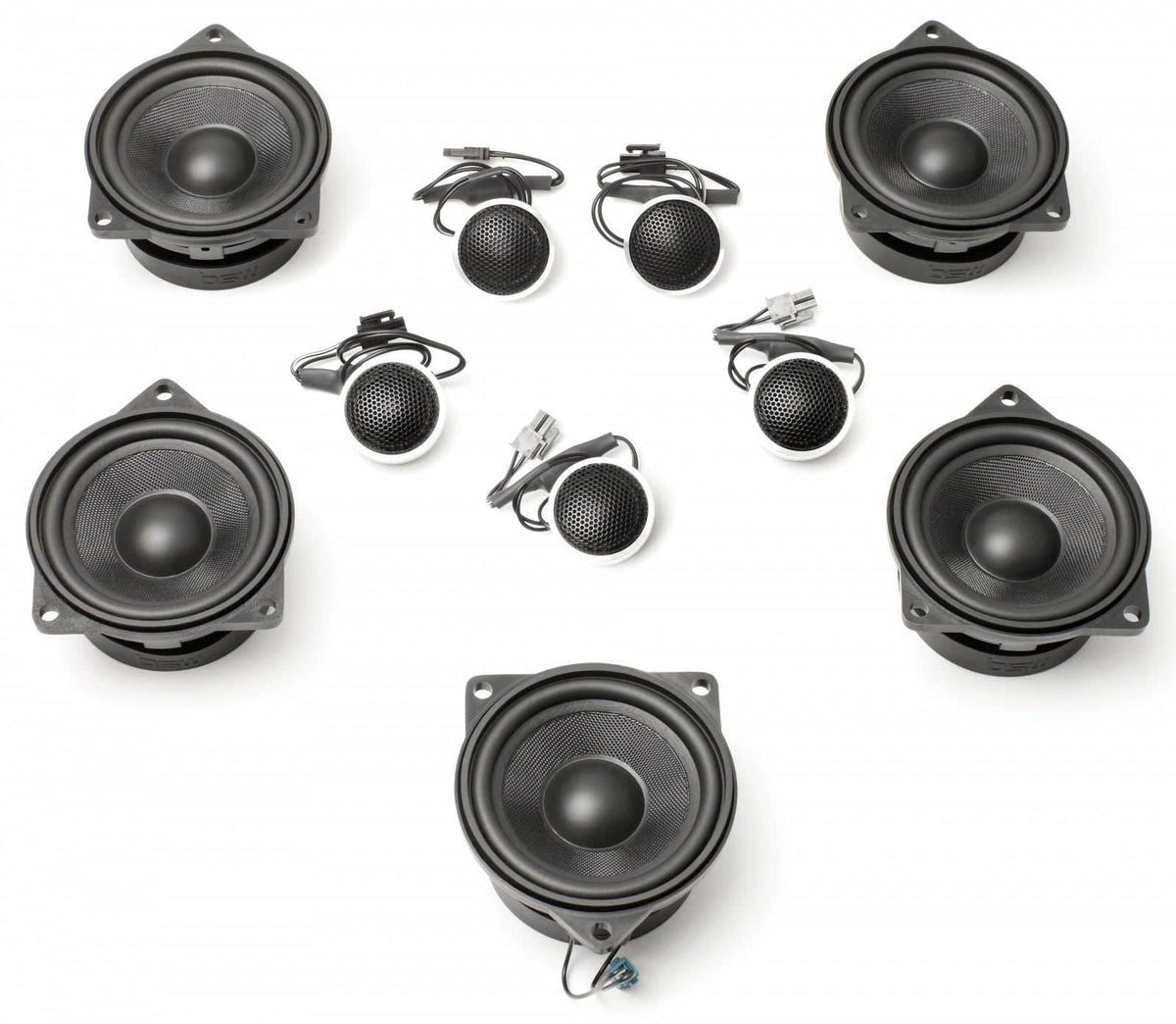 Kies-Motorsports Bavsound Stage One BMW Speaker Upgrade for E70/E71 X5/X6 with Standard Hi-Fi