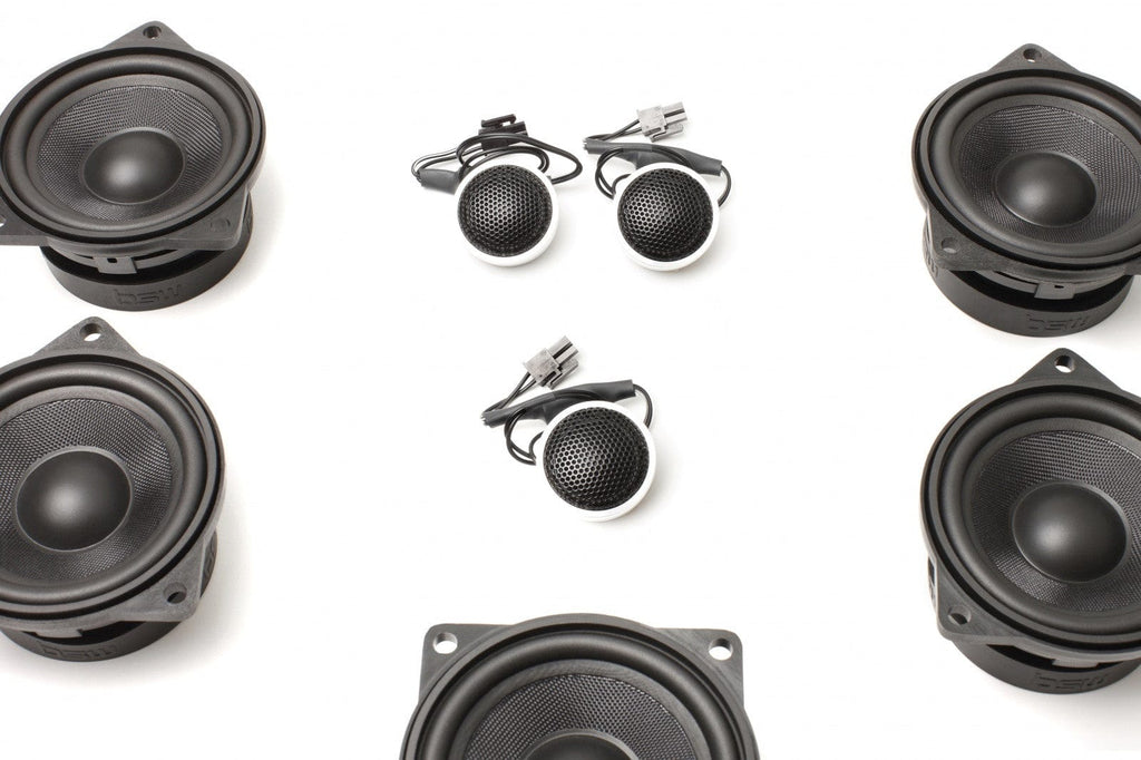Kies-Motorsports Bavsound Stage One BMW Speaker Upgrade for E70 X5 with Standard Hi-Fi