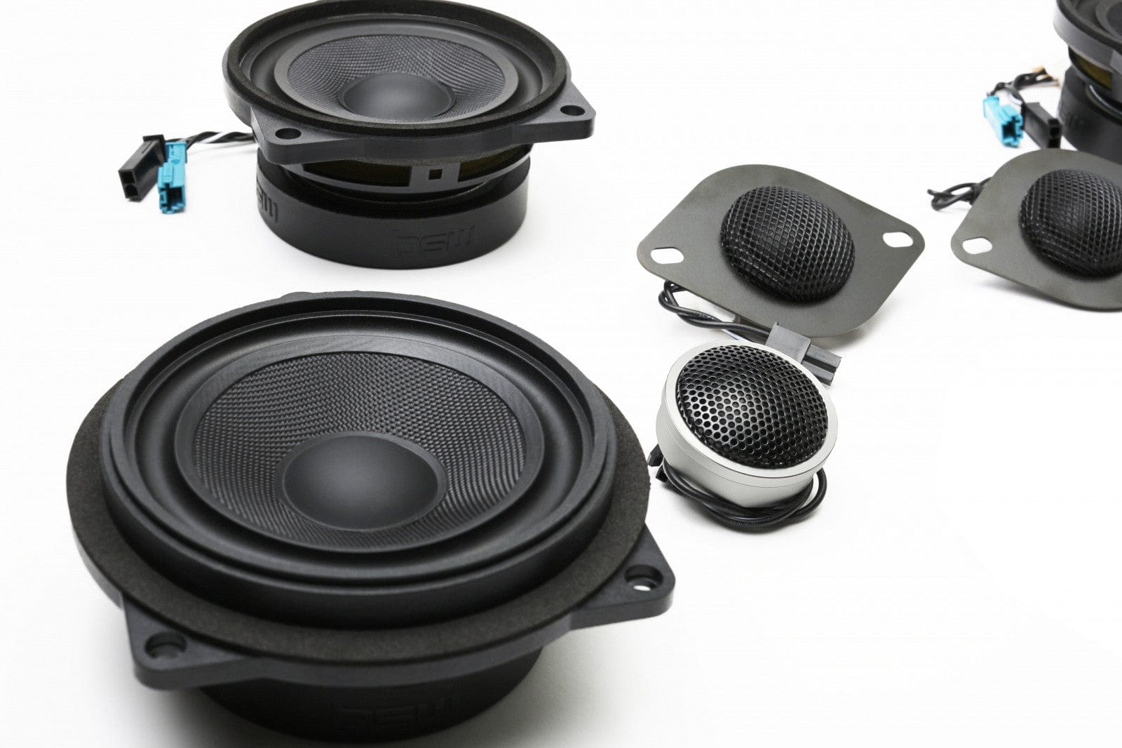 Kies-Motorsports Bavsound Stage One BMW Speaker Upgrade for E82 with Standard Hi-Fi/Harman Kardon