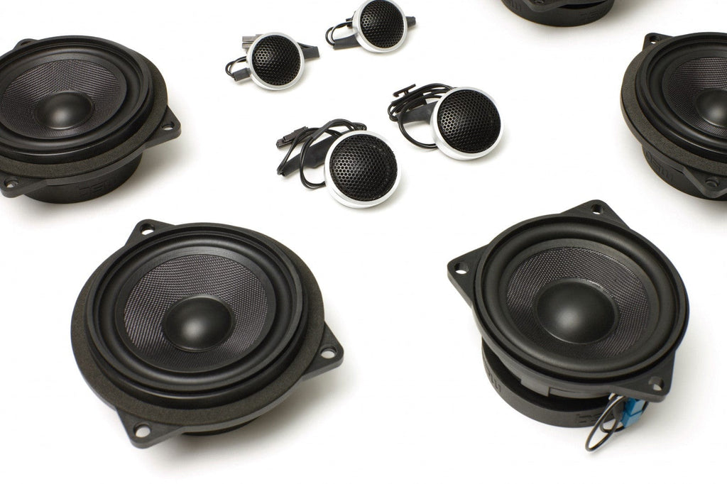 Kies-Motorsports Bavsound Stage One BMW Speaker Upgrade for E91 Wagon with Premium Top Hi-Fi