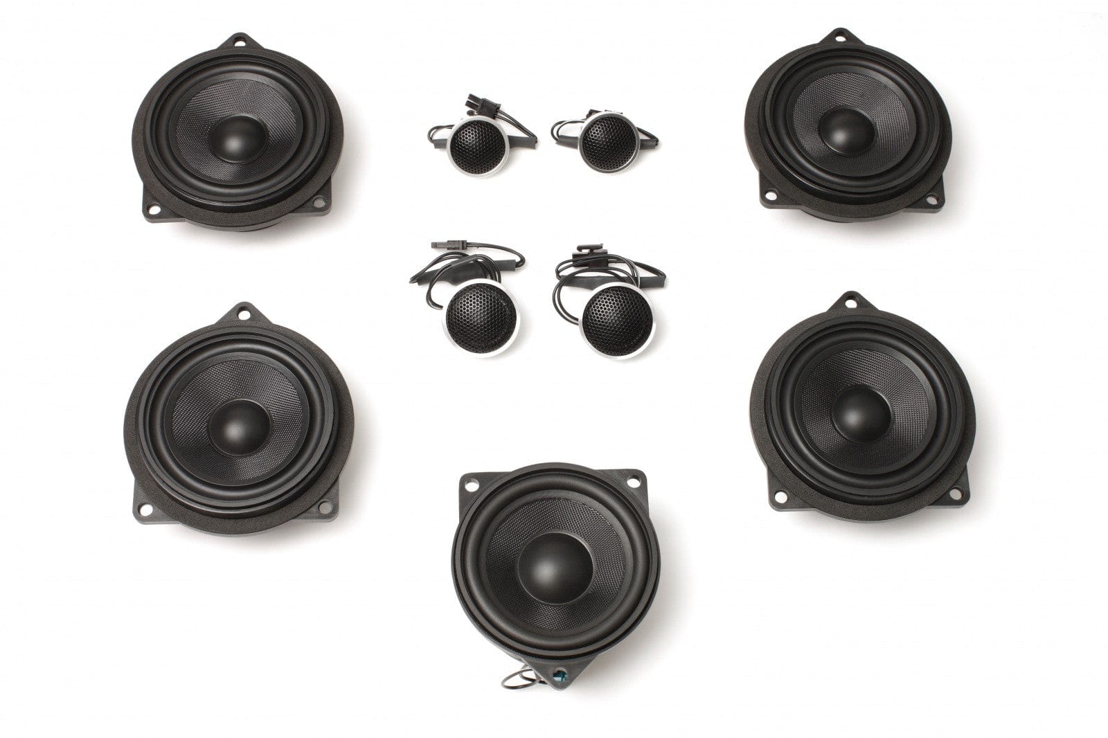 Kies-Motorsports Bavsound Stage One BMW Speaker Upgrade for E91 Wagon with Premium Top Hi-Fi