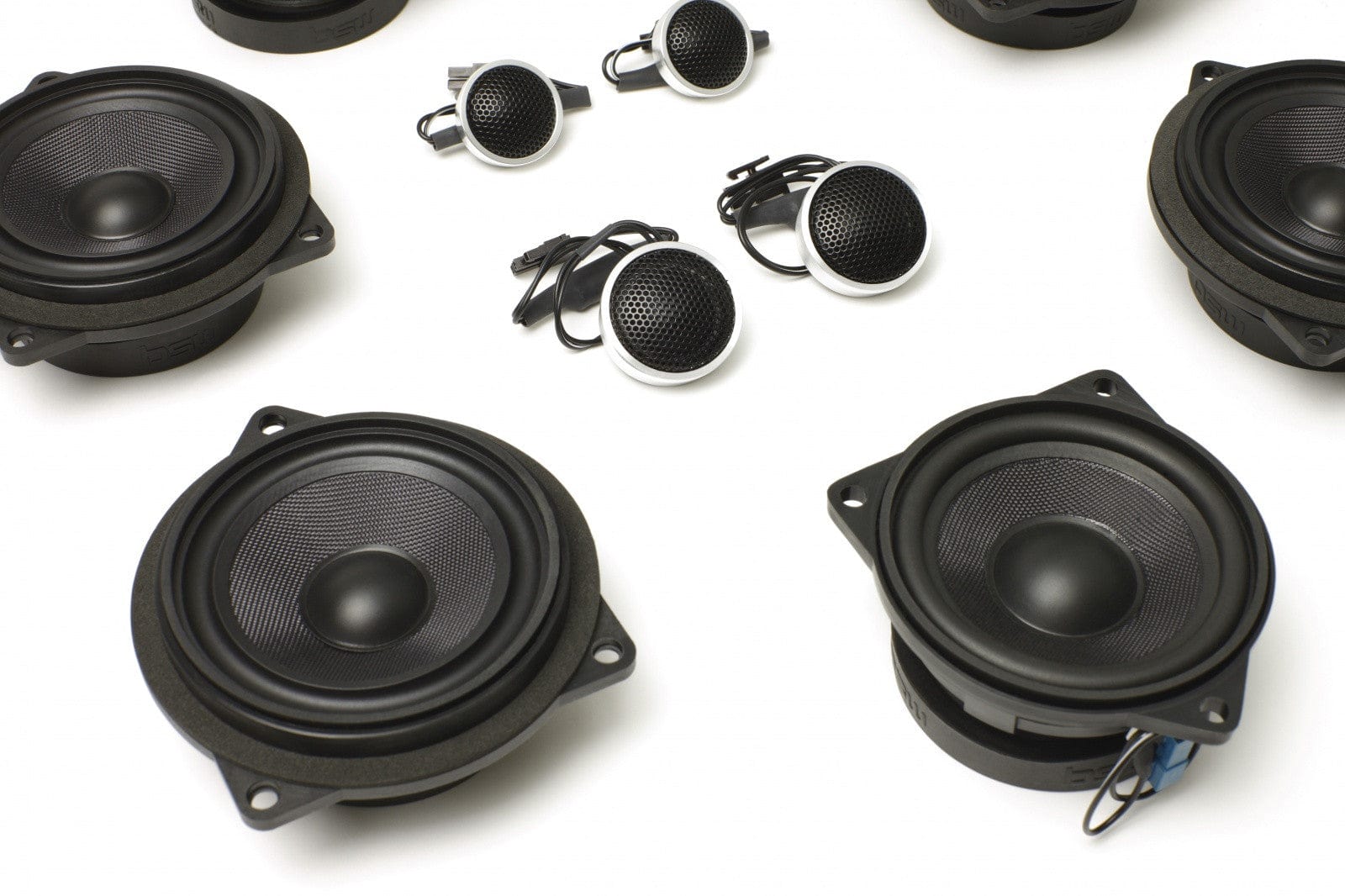 Kies-Motorsports Bavsound Stage One BMW Speaker Upgrade for E92 Coupe with Premium Top Hi-Fi