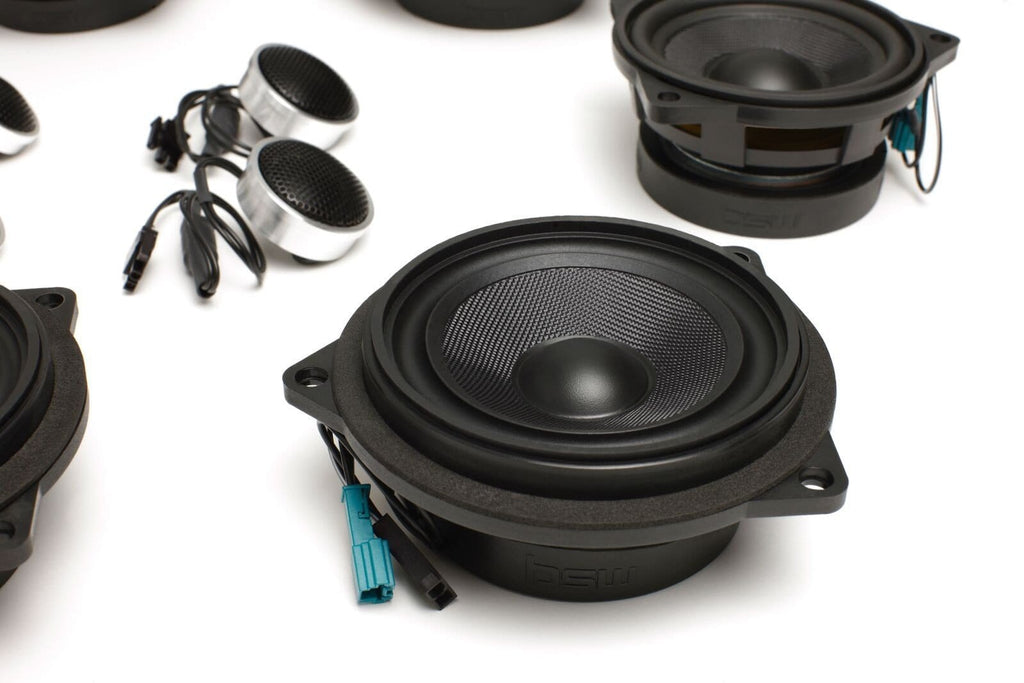 Kies-Motorsports Bavsound Stage One BMW Speaker Upgrade for E93 Convertible with Individual / High End Audio