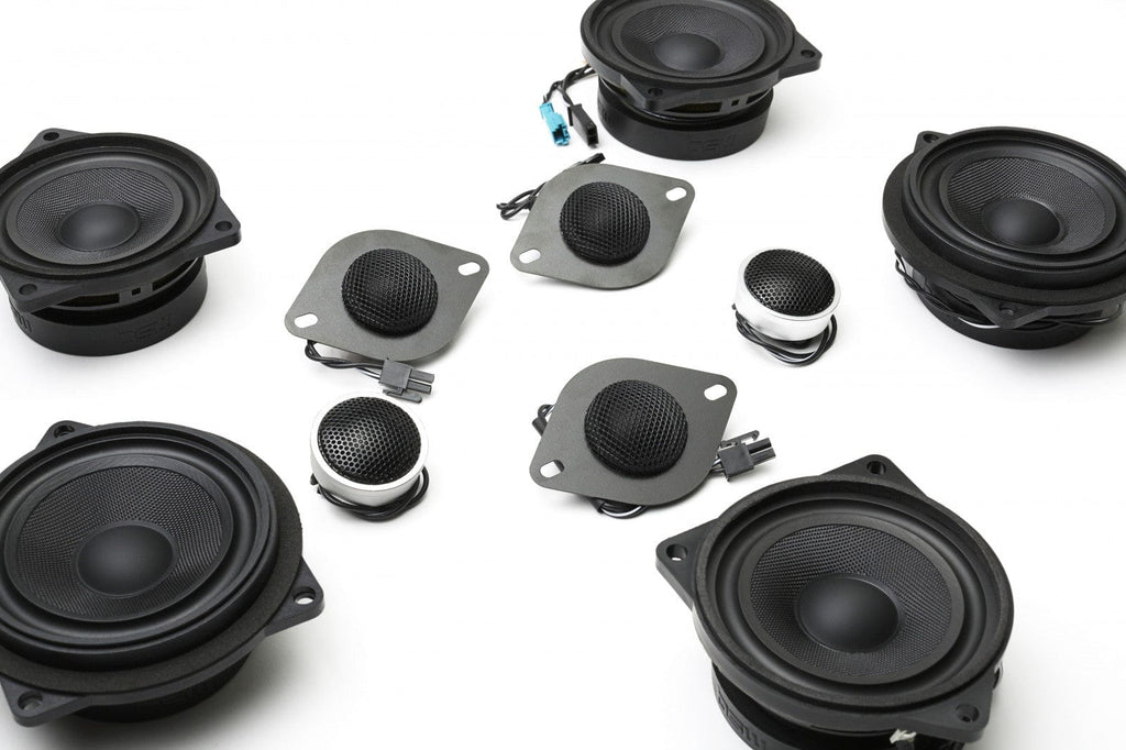Kies-Motorsports Bavsound Stage One BMW Speaker Upgrade for F10 Sedan with Standard Hi-Fi