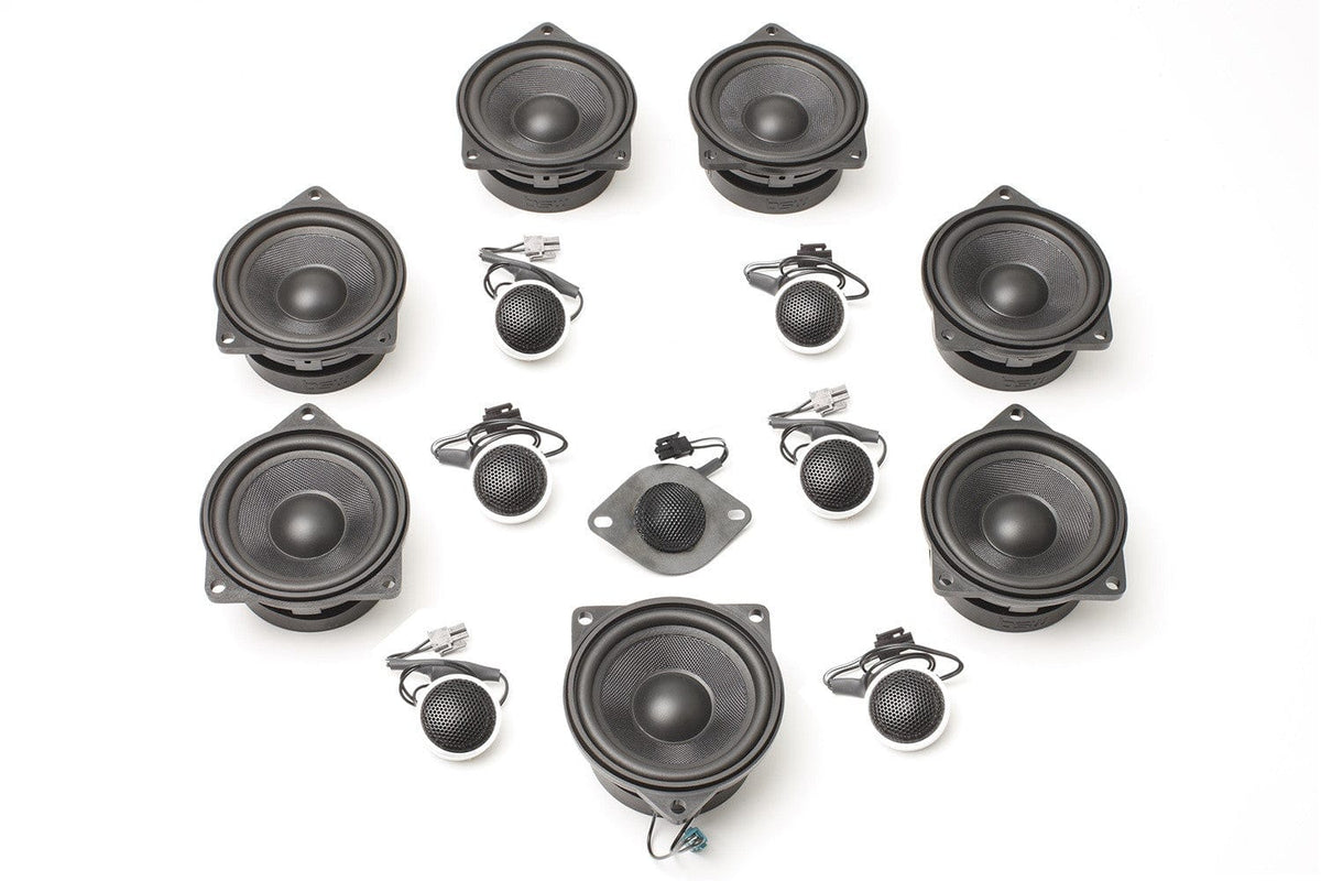 Kies-Motorsports Bavsound Stage One BMW Speaker Upgrade for F15/F16 X5/X6, F85/F86 X5M/X6M with Harman Kardon