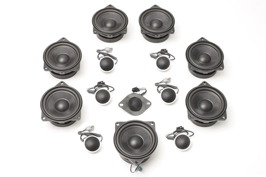 Kies-Motorsports Bavsound Stage One BMW Speaker Upgrade for F15/F16 X5/X6, F85/F86 X5M/X6M with Harman Kardon