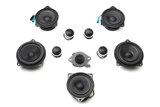 Kies-Motorsports Bavsound Stage One BMW Speaker Upgrade for F20/F21 Hatchback with Harman Kardon