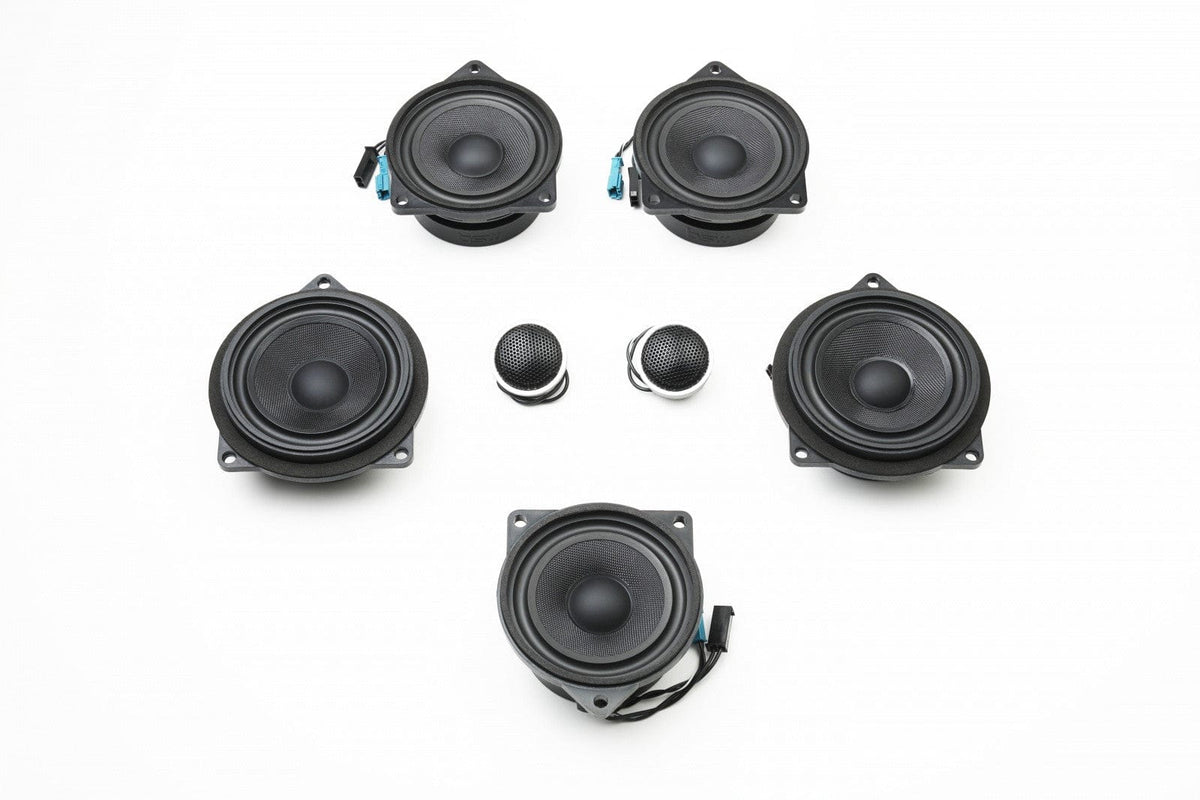 Kies-Motorsports Bavsound Stage One BMW Speaker Upgrade for F20/F21 Hatchback with Standard Hi-Fi