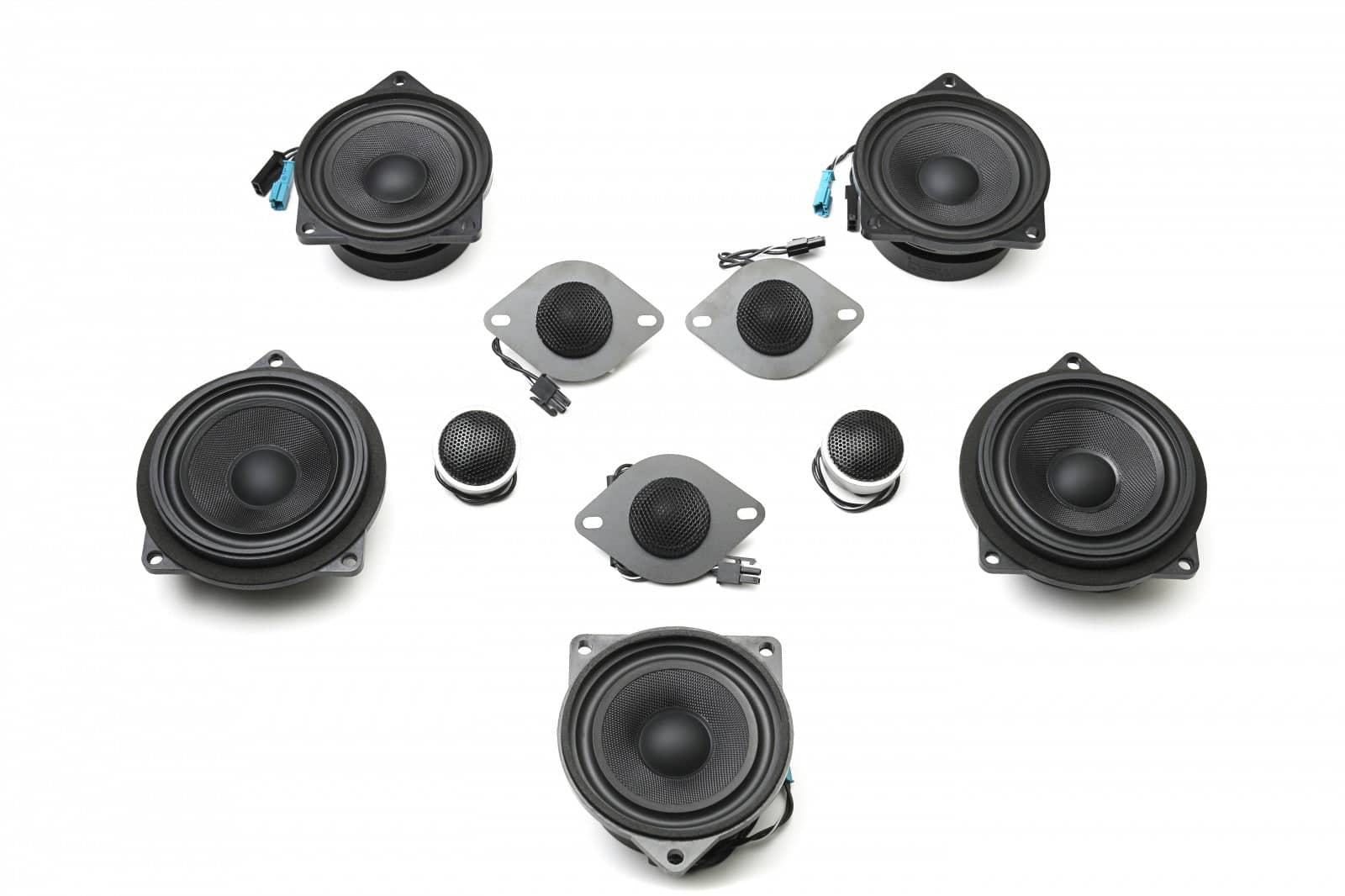 Kies-Motorsports Bavsound Stage One BMW Speaker Upgrade for F22/F87 Coupe with Harman Kardon