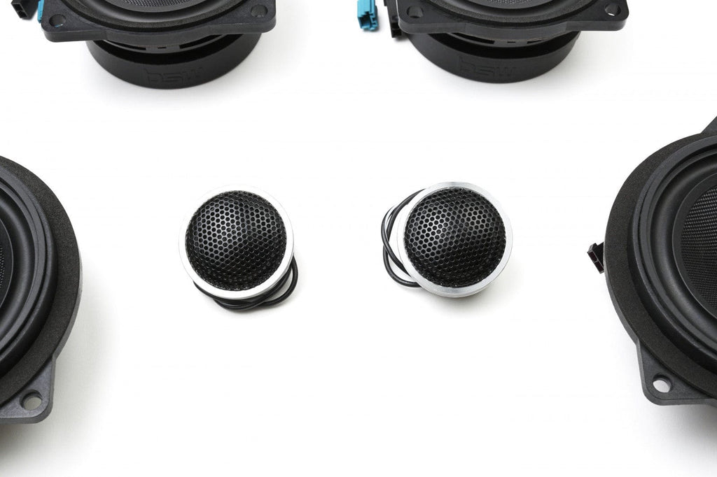Kies-Motorsports Bavsound Stage One BMW Speaker Upgrade for F30/F31/F34/F80 with Standard Hi-Fi