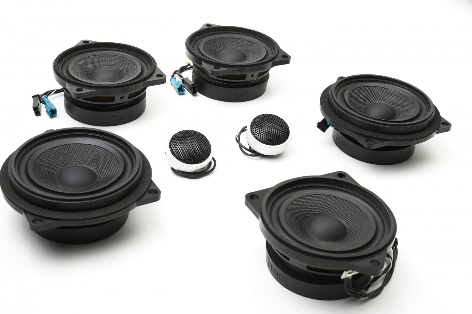 Kies-Motorsports Bavsound Stage One BMW Speaker Upgrade for F30/F31/F34/F80 with Standard Hi-Fi