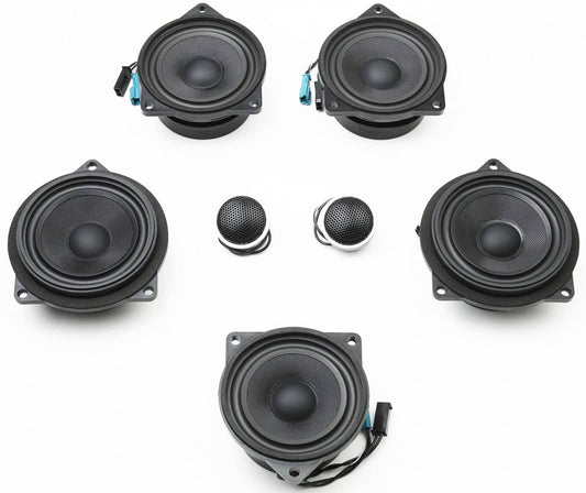 Kies-Motorsports Bavsound Stage One BMW Speaker Upgrade for F30/F31/F34/F80 with Standard Hi-Fi