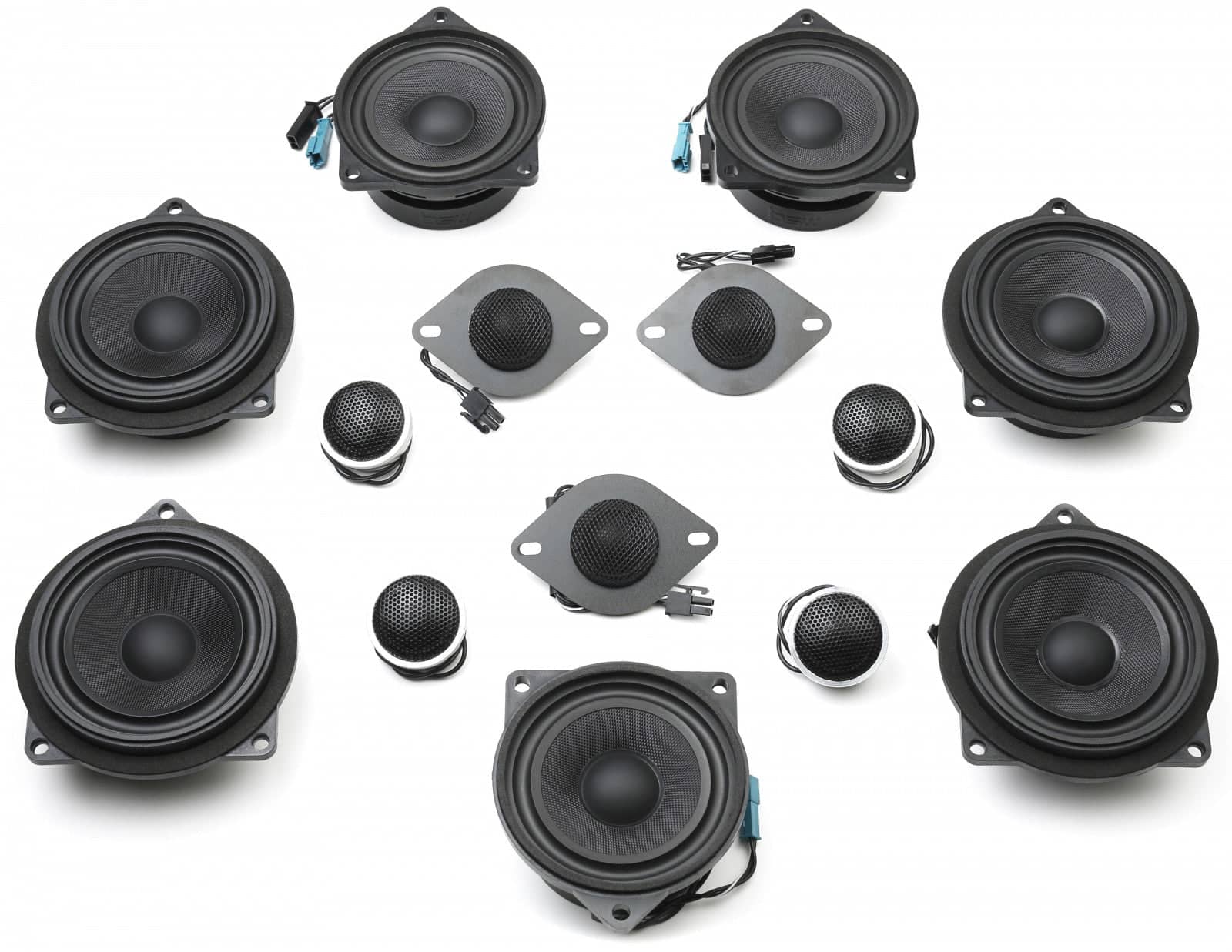 Kies-Motorsports Bavsound Stage One BMW Speaker Upgrade for F30/F80 with Harman Kardon Main image