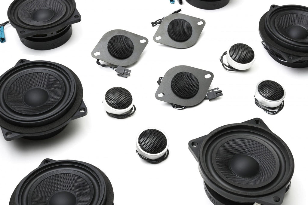 Kies-Motorsports Bavsound Stage One BMW Speaker Upgrade for F32/F82 with Harman Kardon