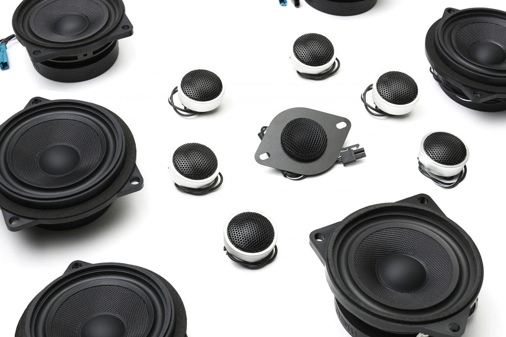 Kies-Motorsports Bavsound Stage One BMW Speaker Upgrade for F34 with Harman Kardon