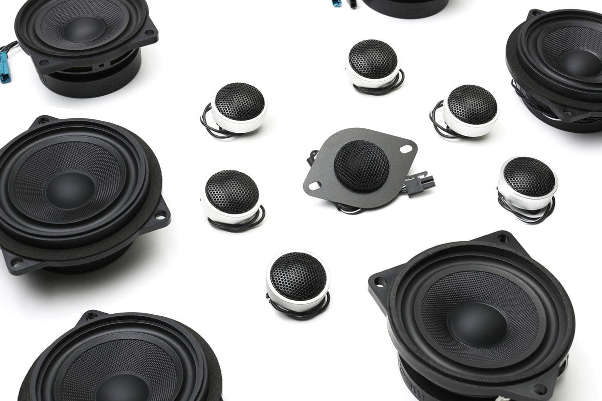 Kies-Motorsports Bavsound Stage One BMW Speaker Upgrade for F34 with Harman Kardon