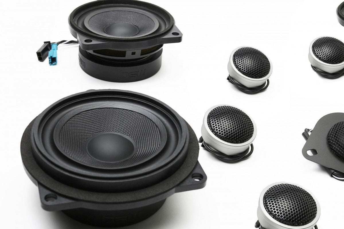 Kies-Motorsports Bavsound Stage One BMW Speaker Upgrade for F34 with Harman Kardon