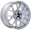 Kies-Motorsports BBS BBS CH-R 18x8.5 5x112 ET47 Brilliant Silver Polished Rim Protector Wheel -82mm PFS/Clip Required