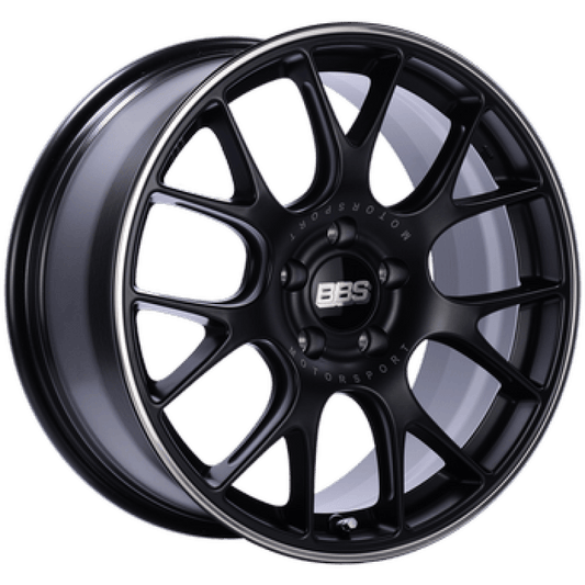 Kies-Motorsports BBS BBS CH-R 19x10 5x130 ET38 CB71.6 Satin Black - 82mm PFS/Clip Req.