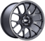 Kies-Motorsports BBS BBS CH-R 19x10 5x130 ET38 CB71.6 Satin Titanium Polished Rim Protector Wheel