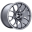 Kies-Motorsports BBS BBS CH-R 19x12 5x130 ET45 CB71.6 Satin Titanium Polished Rim Protector Wheel