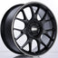 Kies-Motorsports BBS BBS CH-R 19x8.5 5x120 ET32 Satin Black Polished Rim Protector Wheel -82mm PFS/Clip Required