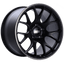 Kies-Motorsports BBS BBS CH-R 19x9 5x120 ET44 Satin Black Polished Rim Protector Wheel -82mm PFS/Clip Required