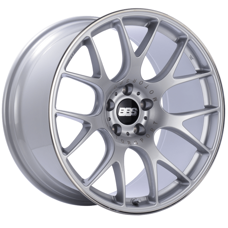 Kies-Motorsports BBS BBS CH-R 20x10.5 5x115 ET25 CB71.4 Diamond Silver Polished Rim Protector Wheel