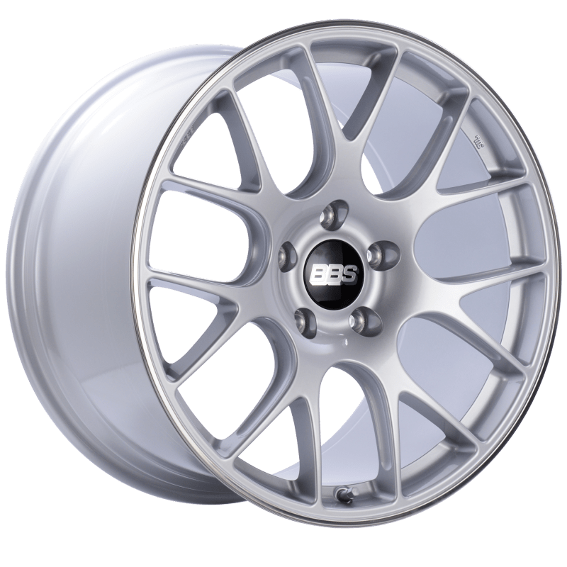Kies-Motorsports BBS BBS CH-R 20x11.5 5x130 ET47 CB71.6 Brilliant Silver Polished Rim Protector Wheel Main image