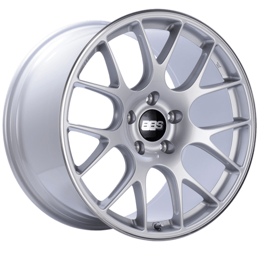 Kies-Motorsports BBS BBS CH-R 20x11.5 5x130 ET47 CB71.6 Brilliant Silver Polished Rim Protector Wheel