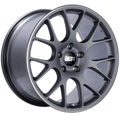 Kies-Motorsports BBS BBS CH-R 20x11.5 5x130 ET65 CB71.6 Satin Titanium Polished Rim Protector Wheel
