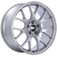 Kies-Motorsports BBS BBS CH-R 20x9 5x112 ET25 Brilliant Silver Polished Rim Protector Wheel -82mm PFS/Clip Required