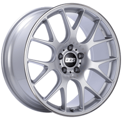 Kies-Motorsports BBS BBS CH-R 20x9 5x115 ET24 Diamond Silver Polished Rim Protector Wheel -82mm PFS/Clip Required