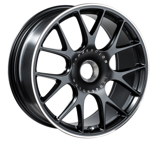 Kies-Motorsports BBS BBS CH-R 20x9 CL ET51 CB84 Satin Black Polished Rim Protector Wheel