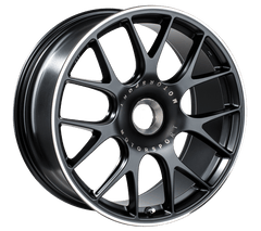 Kies-Motorsports BBS BBS CH-R 20x9 CL ET51 CB84 Satin Black Polished Rim Protector Wheel