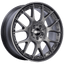 Kies-Motorsports BBS BBS CH-RII 20x8.5 5x112 ET42 Satin Platinum Center Black Lip SS Rim Prot Wheel -82mm PFS/Clip Req