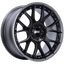 Kies-Motorsports BBS BBS CH-RII 20x9 5x120 ET25 Satin Black Center Platinum Lip SS Rim Prot Wheel -82mm PFS/Clip Req
