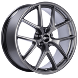 Kies-Motorsports BBS BBS CI-R 19x8 5x108 ET45 Platinum Silver Polished Rim Protector Wheel -70mm PFS/Clip Required