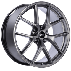 Kies-Motorsports BBS BBS CI-R 19x9.5 5x114.3 ET40 Platinum Silver Polished Rim Protector Wheel - 82mm PFS/Clip Required